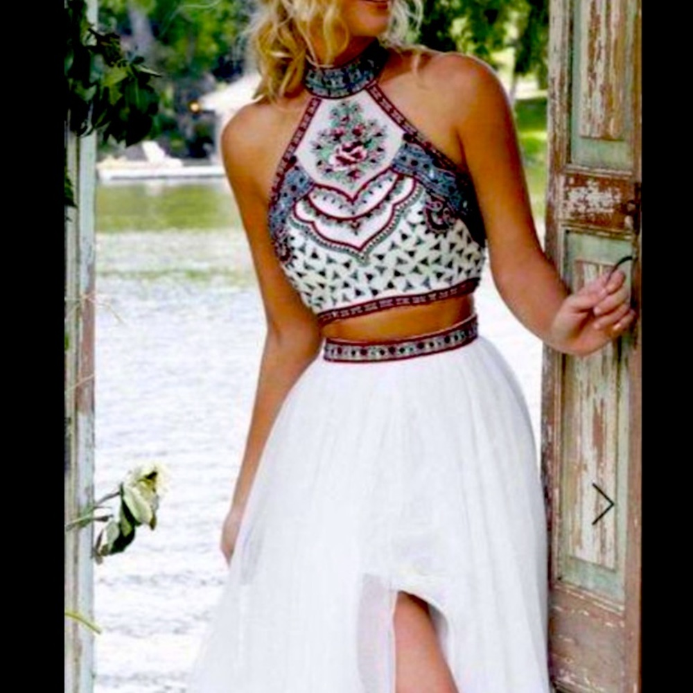 Sherri Hill 2 piece dress size 4 style 50075